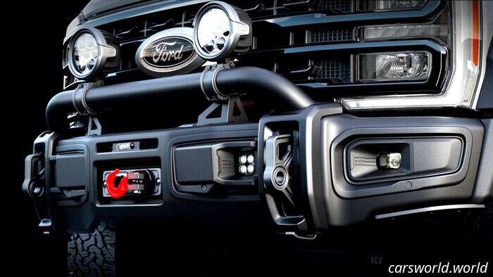 AEV construyó su primera camioneta Ford, y es más grande de lo que crees | Carscoops